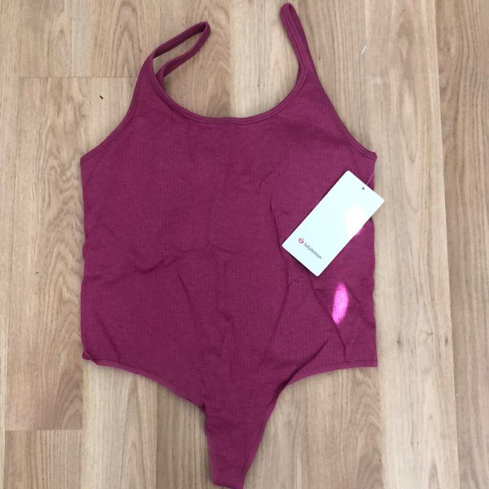 Lululemon ebb to street bodysuit